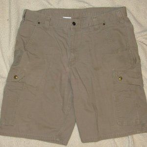 Carhartt Relaxed Fit Cargo/Work Shorts Size 38